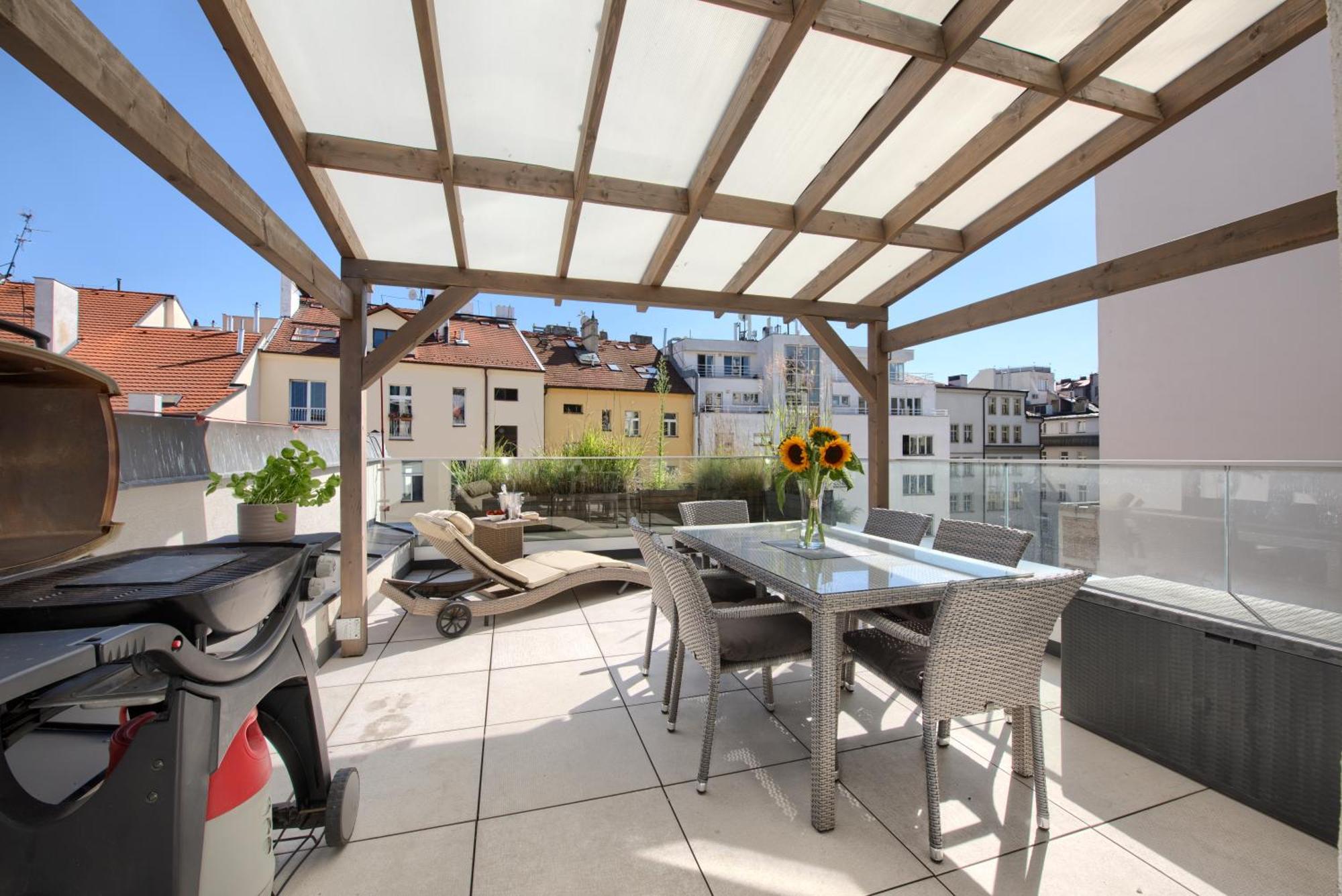 Residence Soukenicka Praag Buitenkant foto